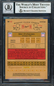 Rod Carew Autographed 2013 Panini Cooperstown Card #82 Minnesota Twins Auto Grade Gem Mint 10 Beckett BAS #12751893