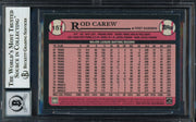 Rod Carew Autographed 2014 Topps Archives Card #157 California Angels Auto Grade Gem Mint 10 Beckett BAS #12751960