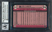 Rod Carew Autographed 2014 Topps Archives Card #157 California Angels Auto Grade Gem Mint 10 Beckett BAS #12751961